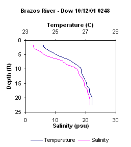 ChartObject Brazos River - Dow 10/12/01 0248